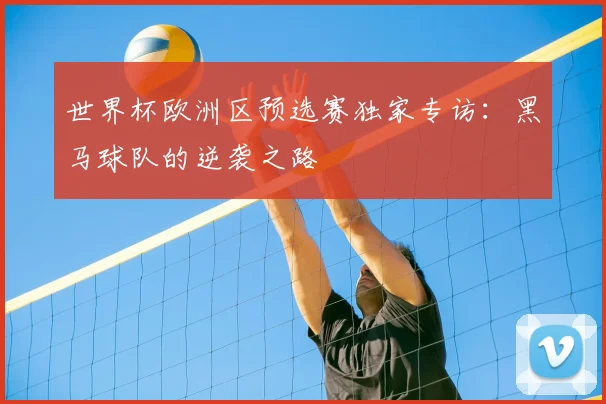 世界杯欧洲区预选赛独家专访:黑马球队的逆袭之路